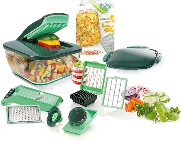 Genius Nicer Dicer Chef, 15-teiliges Set (Beispiel)