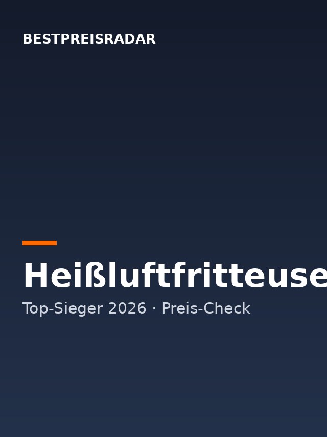 Heißluftfritteusen
